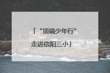 “顶端少年行”走进信阳三小