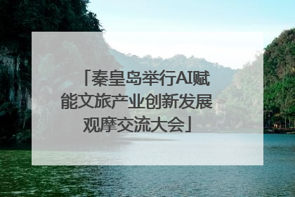 秦皇岛举行AI赋能文旅产业创新发展观摩交流大会