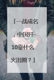 一战成名，中国歼-10靠什么火出圈？