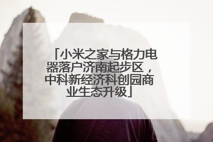 小米之家与格力电器落户济南起步区，中科新经济科创园商业生态升级