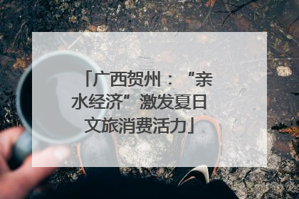 广西贺州：“亲水经济”激发夏日文旅消费活力