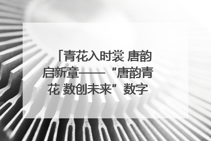 青花入时裳 唐韵启新章——“唐韵青花 数创未来”数字文创设计大赛启幕