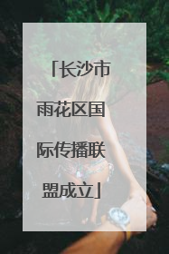 长沙市雨花区国际传播联盟成立