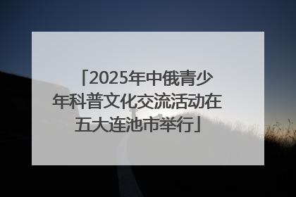 2025年中俄青少年科普文化交流活动在五大连池市举行